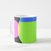 幾何学虹 コーヒーマグカップ (正面左)