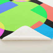 幾何学虹 シェルパブランケット (3/4)