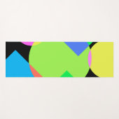 幾何学虹 ヨガマット (正面(横))