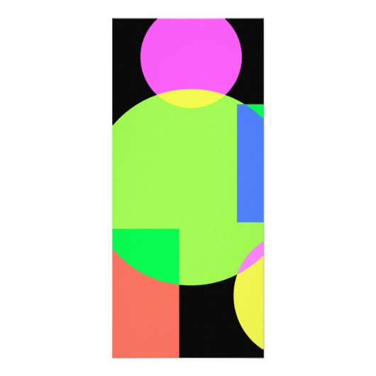 幾何学虹 ラックカード (正面)