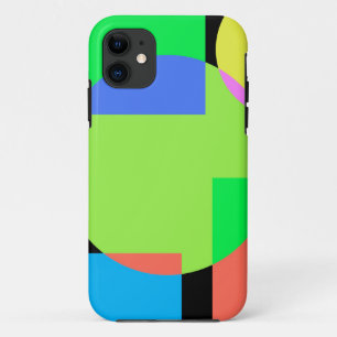 幾何学虹 iPhone 11 ケース