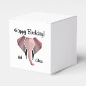 幾何学象の頭誕生日の年齢と名前 フェイバーボックス (正面サイド)