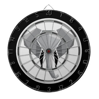 幾何学象の頭部調節 ダーツボード