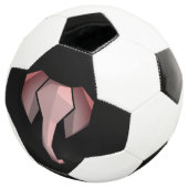 幾何学象の頭 サッカーボール (3/4)