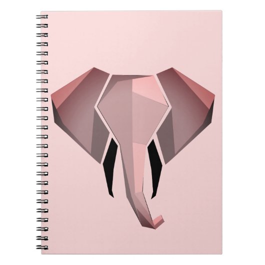 幾何学象の頭 ノートブック (正面)