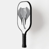 幾何学象の頭 ピックルボールラケット (左)
