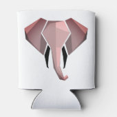 幾何学象の頭 缶クーラー (裏面)