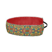 幾何学赤青&黄ヴィンテージ部族 アスレチックヘッドバンド (右)
