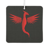 幾何学赤龍 カーエアーフレッシュナー (正面)