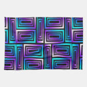 幾何学長方形キッチンタオル キッチンタオル (横)