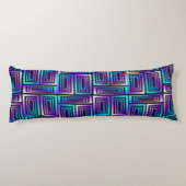 幾何学長方形体枕 ボディピロー (裏面)