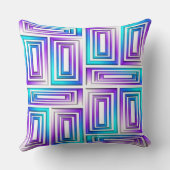 幾何学長枕 クッション (裏面)