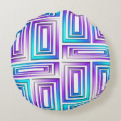 幾何学長枕 ラウンドクッション (裏面)