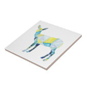 幾何学鹿動物 タイル (側面)