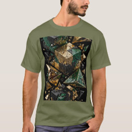 幾何学3D スーパーモザイク Tシャツ