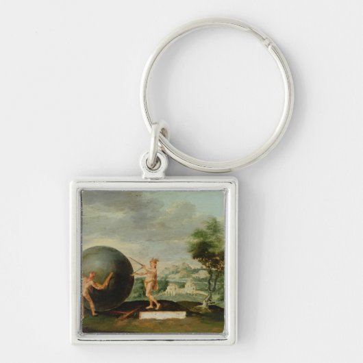 幾何学 キーホルダー (正面)