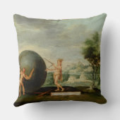 幾何学 クッション (裏面)