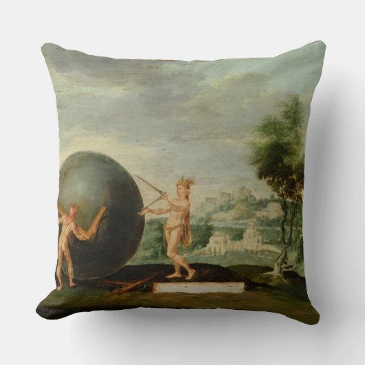 幾何学 クッション (正面)