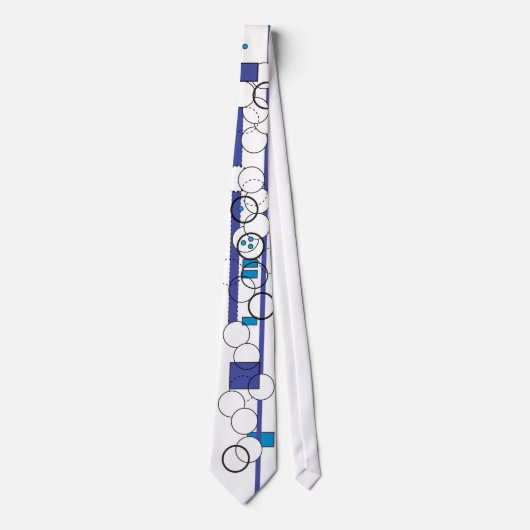 幾何学 ネクタイ (正面)