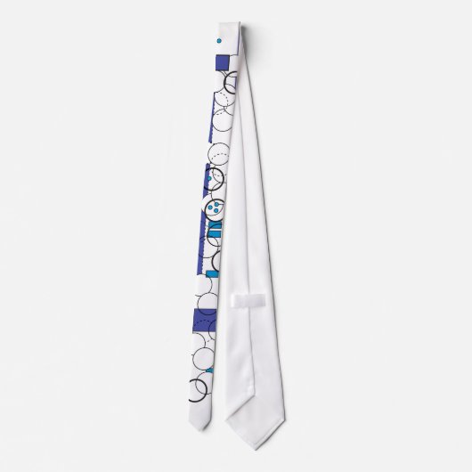 幾何学 ネクタイ (裏面)
