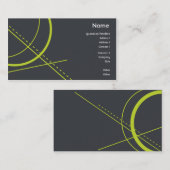 幾何学-ビジネス 名刺 (正面/裏面)