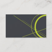 幾何学-ビジネス 名刺 (裏面)