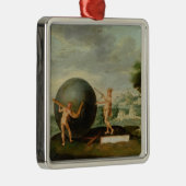 幾何学 メタルオーナメント (右)