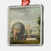 幾何学 メタルオーナメント (左)