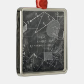 幾何学 メタルオーナメント (右)