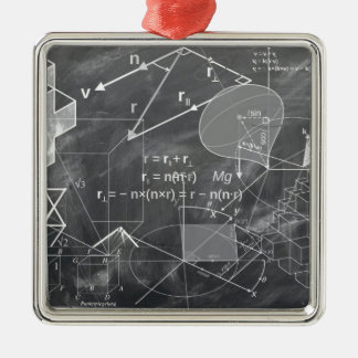 幾何学 メタルオーナメント