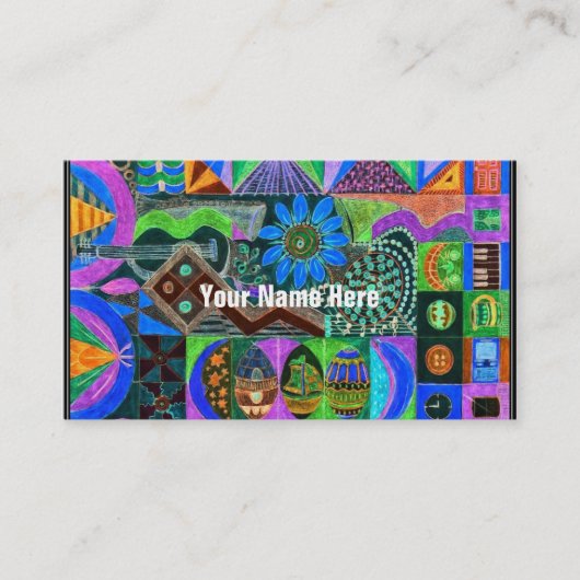 幾何学 名刺 (正面)