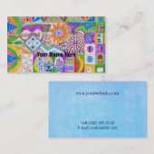 幾何学 名刺 (正面/裏面)