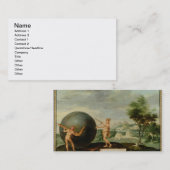 幾何学 名刺 (正面/裏面)