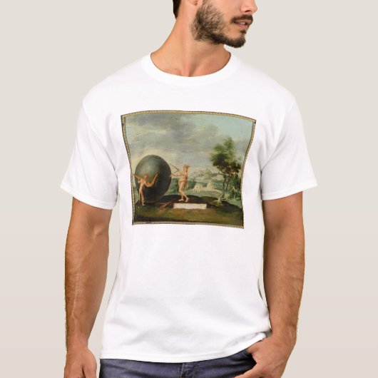 幾何学 Tシャツ (正面)