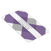 [幾何座標系] [日付を保存] [マグネット] [紫グレー] マグネット (右側)