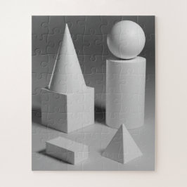 幾何形状シェーディング ジグソーパズル