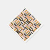 幾何形状パターン スタンダードカクテルナプキン (角)