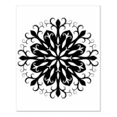 幾何形状塗り潰しパターンアートスタンプ ラバースタンプ (インプリント)