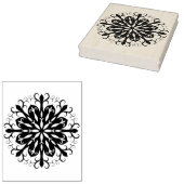 幾何形状塗り潰しパターンアートスタンプ ラバースタンプ (押印)