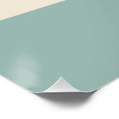 幾何形状抽象芸術赤い灰色 ポスター (コーナー)