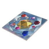 幾何形状旋回セラミックタイルコースター タイル (側面)