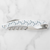 幾何形状継ぎ目のないパターン ソムリエナイフ (裏面)