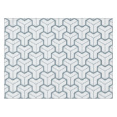 幾何形状継ぎ目のないパターン テーブルクロス (正面(横))