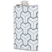 幾何形状継ぎ目のないパターン フラスク (左)