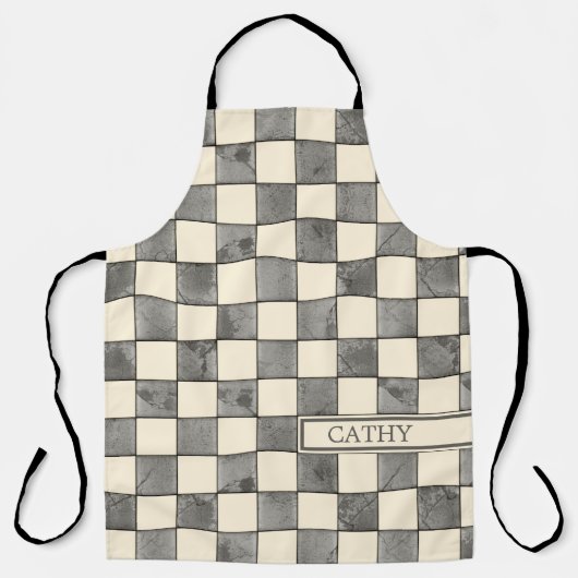 幾何形状 エプロン (正面)