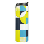 幾何形状、カラフル抽象芸術背景。 タンブラー (回転左)