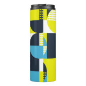 幾何形状、カラフル抽象芸術背景。 タンブラー (裏面)