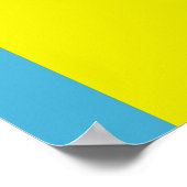 幾何形状、カラフル抽象芸術背景。 ポスター (角)