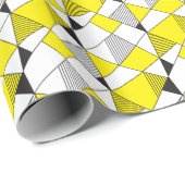 幾何形状：ミニマルなシームレスパターン。 ラッピングペーパー (ロールコーナー)