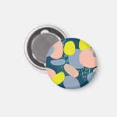 幾何形状：メカラフルンフィススタイル マグネット (正面/裏面)